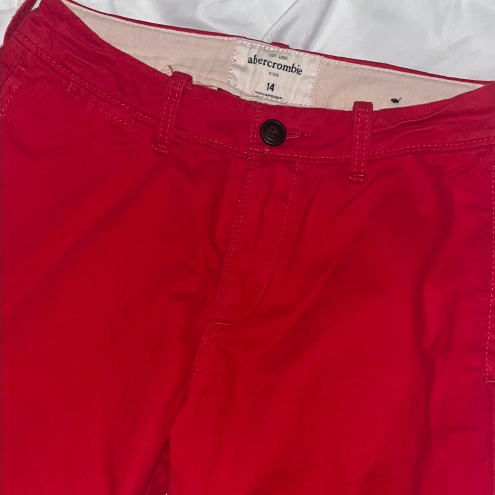 Abercrombie Red Pants